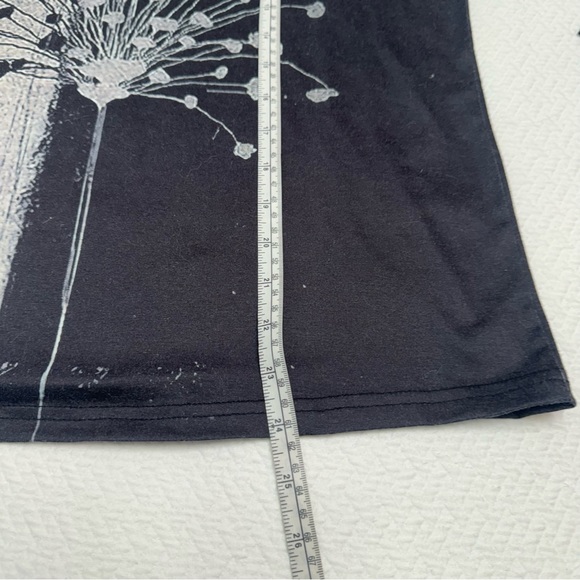 Grey/Black Long Sleeve Crew Neck Fashion T-Shirt Top Size M - Picture 7 of 11